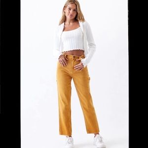 PacSun Gold High Rise Carpenter Pants